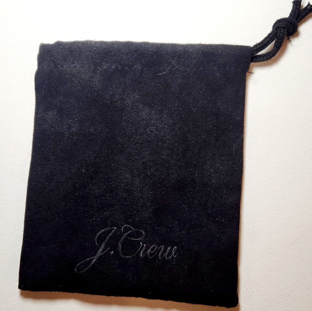 J. crew jewelry dust bag